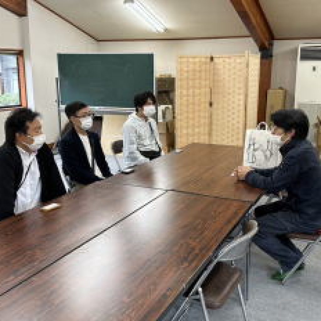 ㈱丸商店の見学・1