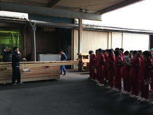 ③プレカット工場の見学(新宮木造住宅協同組合協力)