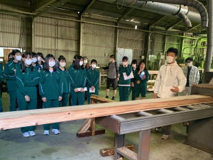 ③プレカット工場の見学(新宮木造住宅協同組合協力)