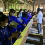 ③プレカット工場の見学（新宮木造住宅協同組合協力）